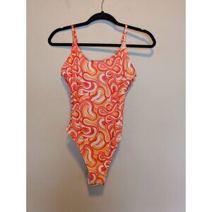NEW Medium Refuge Swim One Piece Suit beach, Tropical, summer retro
